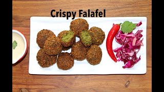 How to make crispy falafel  easy falafel recipe [upl. by Enilesoj717]