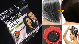 Indica easy hair colour shampoo review  Indica 10 minutes colour shampoo [upl. by Aenea129]