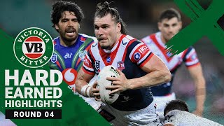 Crichton muscles up for Roosters I VB Hard Earned I Round 4 I NRL 2021 [upl. by Enilecram616]