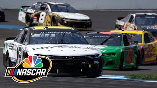 NASCAR Cup Verizon 200 at the Brickyard  EXTENDED HIGHLIGHTS  81521  Motorsports on NBC [upl. by Htebirol]