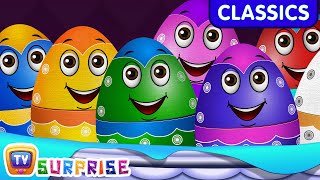 ChuChu TV Classics – Surprise Eggs Farm Animals Toys  Learn Farm Animals amp Animal Sounds [upl. by Levenson]