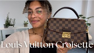 Louis Vuitton Croisette Bag Review [upl. by Edylc]