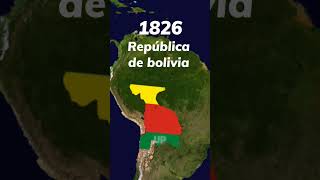 evolution of bolivia america history paises geography countyballs edit map geografia [upl. by Kaylee]