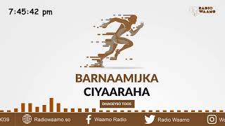 Barnaamijka Ciyaaraha ee Waamo Radio [upl. by Latsyc]