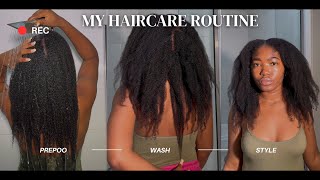 DO THIS FOR FAST HAIR GROWTH  Full Haircare Routine for Length Retention Type 4 Hair [upl. by Charlet]