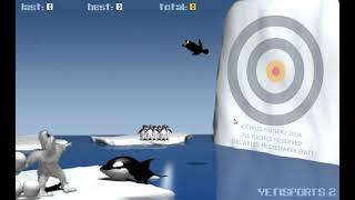 Yetisports Orca Slap Flash Game [upl. by Vasquez]