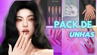 Pack de UNHAS The Sims 4 On Amandita [upl. by Paske]