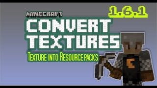 161  Convert Your Texture Pack into a Resource Pack [upl. by Ricarda]