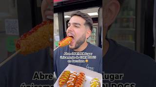 Abre el PRIMER lugar de CORN DOGS en Barcelona  Ankla Korean street food BCN [upl. by Thorlie583]