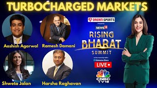 News18 Rising Bharat Summit 2024Trends in Indias Turbocharged Markets Insights From Market Experts [upl. by Anoniw]