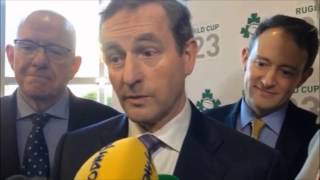 Ireland announces bid to host the 2023 Rugby World Cup [upl. by Einegue]