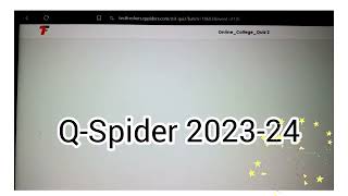 q spiders aptitude questions 2024 j spiders interview Noida Hyderabad pune 2023 [upl. by Nakashima]