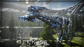 Every Tek Strider Sounds 🔊 In ARK  Genesis Part 2 Animated [upl. by Euqinimod]