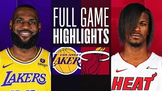 LAKERS at HEAT  FULL GAME HIGHLIGHTS  November 6 2023 [upl. by Wendeline784]