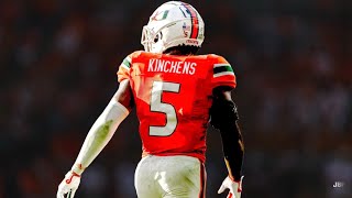 COMPLETE Safety 🔥  Miami Safety Kamren Kinchens 2023 Highlights ᴴᴰ [upl. by Kilian36]