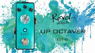 【RevoL effects】UP OCTAVER EOT01 オクターバー エフェクター [upl. by Vanderhoek]