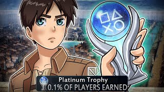 The Attack on Titan Platinum Trophy is An INSANE GRIND [upl. by Tarrah354]