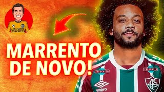 MARCELO DO FLUMINENSE MOSTROU SER MARRENTO E ARROGANTE DE NOVO PENA QUE A MÍDIA BABA O OVO DELE [upl. by Adnaugal]