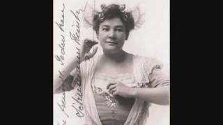 Schumann Heink sings quotMon coeur souvre a ta voixquot from Samson and Dalila In German 1908 [upl. by Noli]