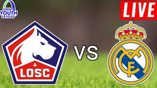 Lille U19 vs Real Madrid Live Score l Uefa Youth League 2024 l Full Match Stream [upl. by Anits]