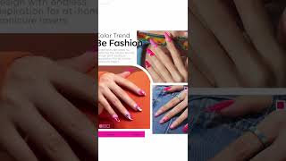 HOW TO WEAR MODELONES PINK GEL NAIL POLISH SET 6 COLORS  AMAZON FINDS 💅🏽 [upl. by Elad389]