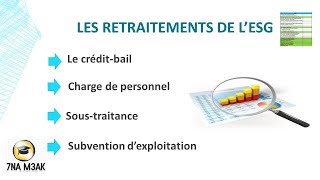 analyse et diagnostic financier S4 partie 4 Les retraitements de l’ESG [upl. by Noyart704]