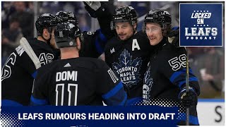 Toronto Maple Leafs 2024 NHL Draft Preview Latest rumours in Las Vegas [upl. by Atillertse]