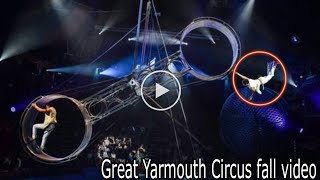 Watch 🔴 Great Yarmouth Circus fall video  Great Yarmouth Circus accident  acrobat falls [upl. by Lynn]