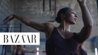 Hiplet Ballerinas x Jonathan Simkhai x Carbon38  Harpers BAZAAR [upl. by Akinnor]