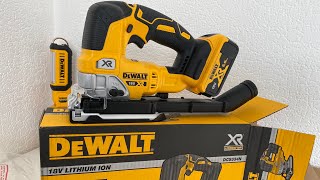 DeWalt DCS334NXJ 18V LiIon XR Brushless Cordless Jigsaw  Bare [upl. by Eulaliah]