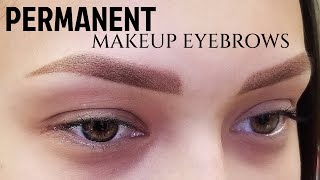 Powder Brows Permanent Makeup Tutorial Full Procedure by Iryna Tkachuk [upl. by Utir]