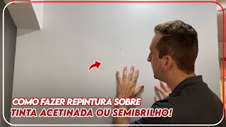 COMO FAZER UMA REPINTURA SEM PROBLEMAS VÃRIAS DICAS EM UM ÃšNICO VÃDEO [upl. by Berner]