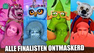 Deze BNers Zitten In De Finale 😱  MASKED SINGER 2023 8 [upl. by Zysk]