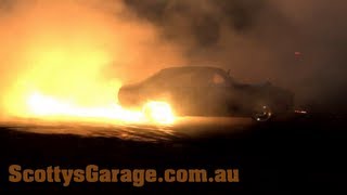 FUGLY3 Fire at Cairns NQ Pro Burnouts [upl. by O'Rourke]