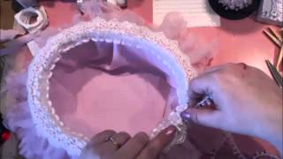 Quick and Easy Shabby Chic Basket Tutorial [upl. by Vod727]