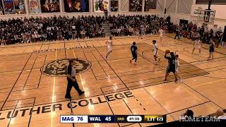 LIT 79 Boys Final  MaGrath High School 102 VS Saskatoon Walter Murray High School 72 [upl. by Ennagroeg328]