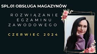 Rozwiązanie egzaminu zawodowego SPL01 Czerwiec 2024 [upl. by Thacher]