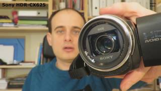 SONY  HDRCX625 Camera Review [upl. by Mahmoud]