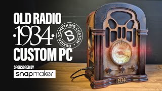 Old Radio 1934 Case Modding Snapmaker [upl. by Ibrahim]