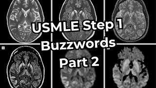 USMLE Step 1 Buzzwords Part 2 [upl. by Orin]