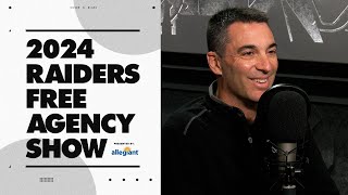 2024 Raiders Free Agency Show feat Tom Telesco  Raiders  NFL [upl. by Lawler]