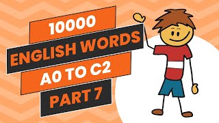 Master English 10K Words from Beginner to Advanced  Part 7 [upl. by Currie]