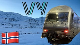 Riding a 6 Hour Day Train Across Norway  VY Train Experience [upl. by Attehcnoc]