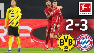 Lewy amp Haaland score Kimmich injured  Dortmund  Bayern 23  Highlights  Matchday 7 – Bundesliga [upl. by Erimahs]