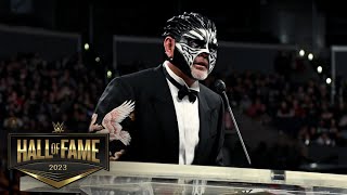 The Great Muta mists into the WWE Hall of Fame WWE Hall of Fame 2023 [upl. by Ayeki]