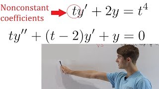 Diff EQ Battle 4 Nonconstant Coefficients [upl. by Cressi]