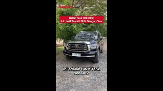 GWM Tank 500 Ini Hasil Tes Irit SUV Sangar Cina [upl. by Khalsa]