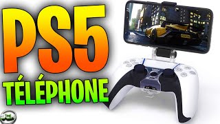 Comment Jouer a la PS5 sur Téléphone Tuto Remote Play Astuce Manette Playstation 5 Android IPhone [upl. by Llehsad]