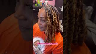 Extended Loc Bob locs locstyles locjourney dreadlocks locstylesforwomen [upl. by Ardnu]