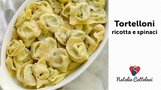 TORTELLONI RICOTTA E SPINACI  Ricetta classica per il pranzo della domenica  Natalia Cattelani [upl. by Lananna]